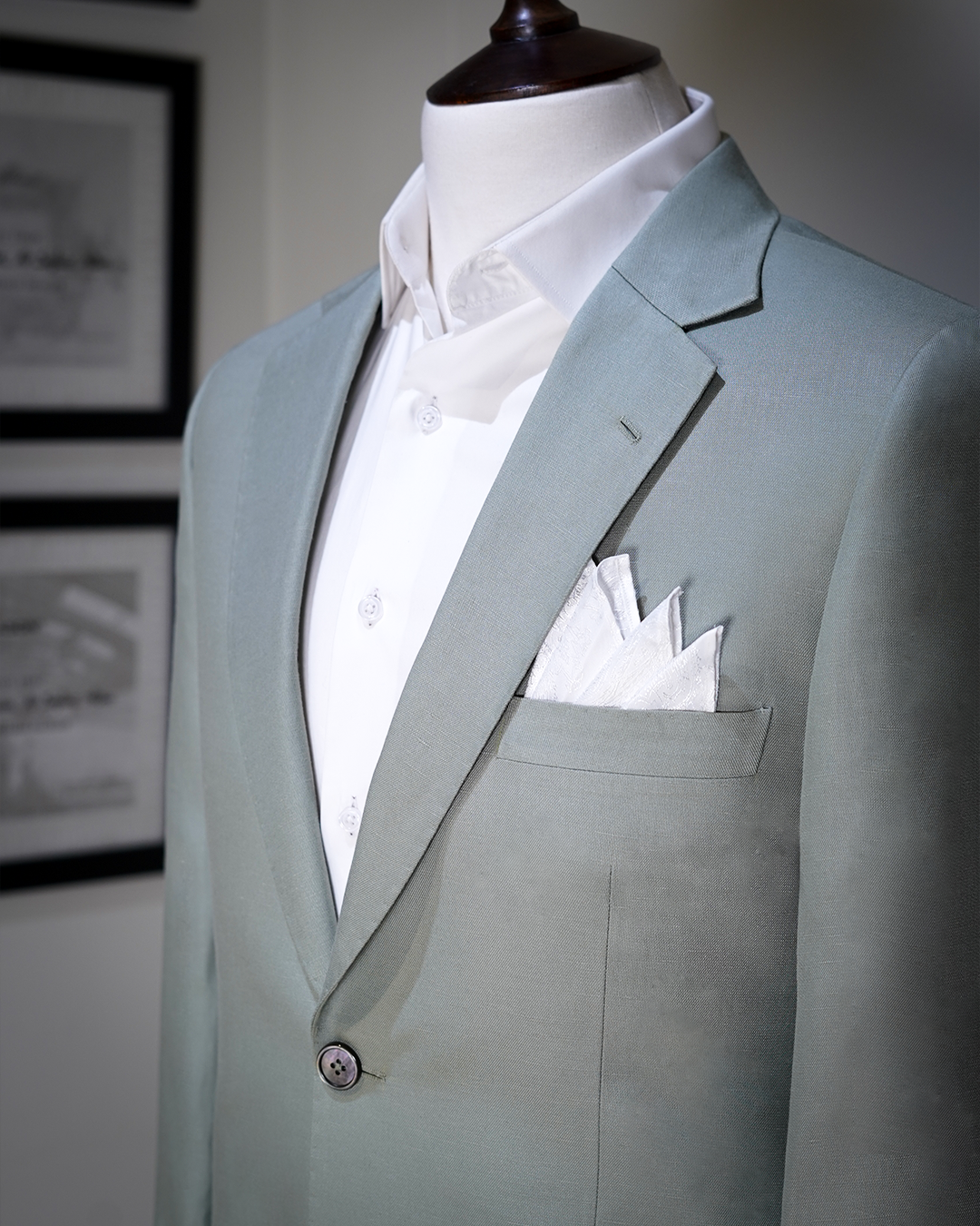 AS Soft Mint Bespoke Suit