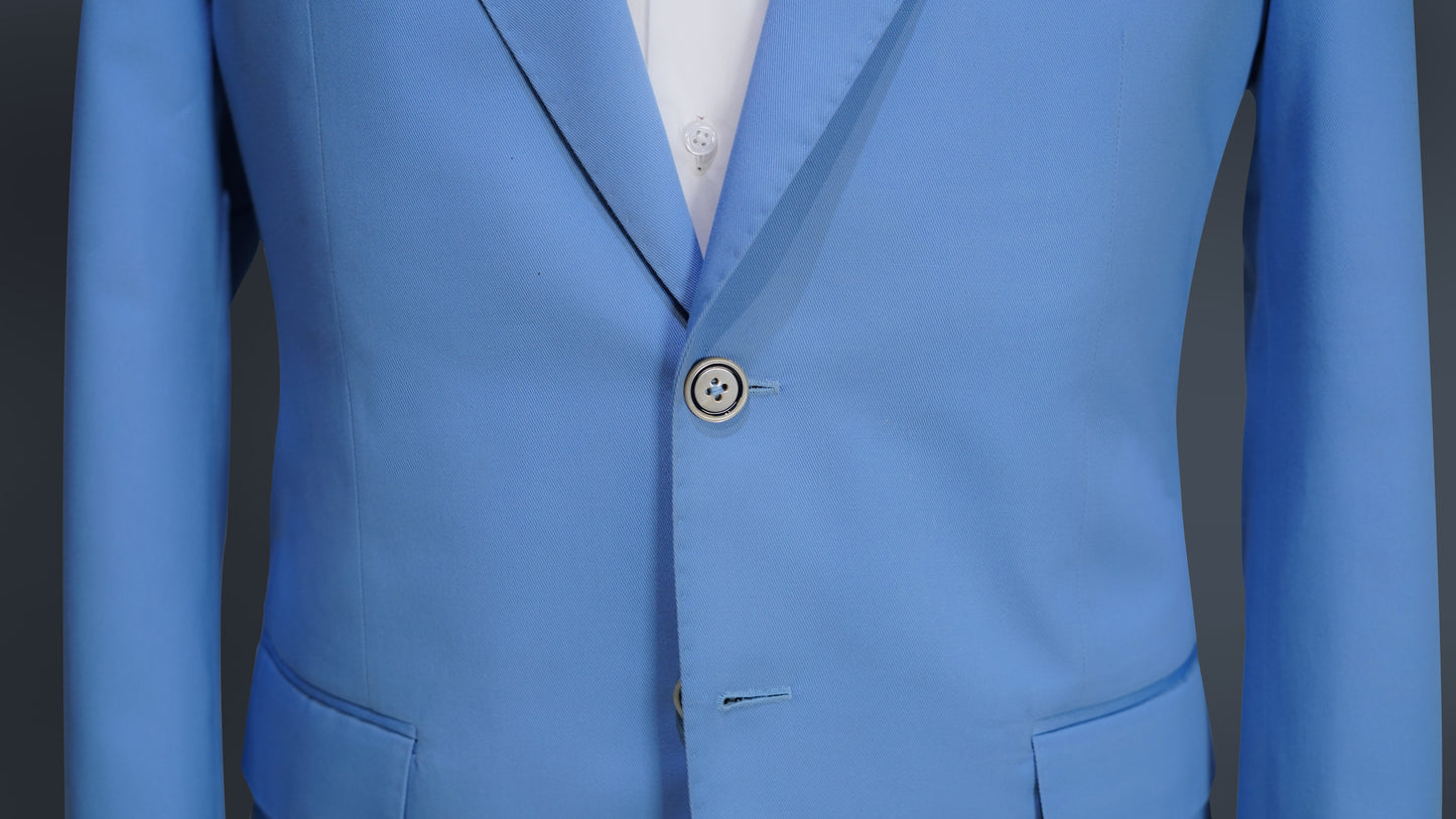 AS Light Blue Bespoke Suit