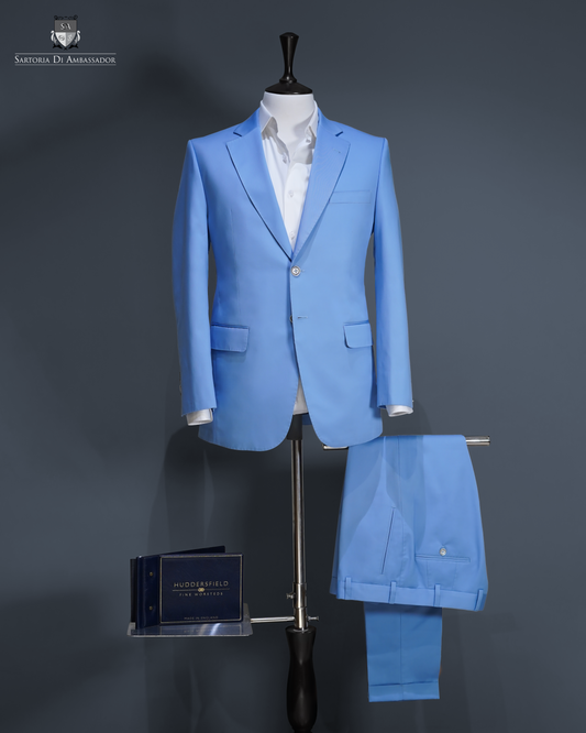 AS Light Blue Bespoke Suit