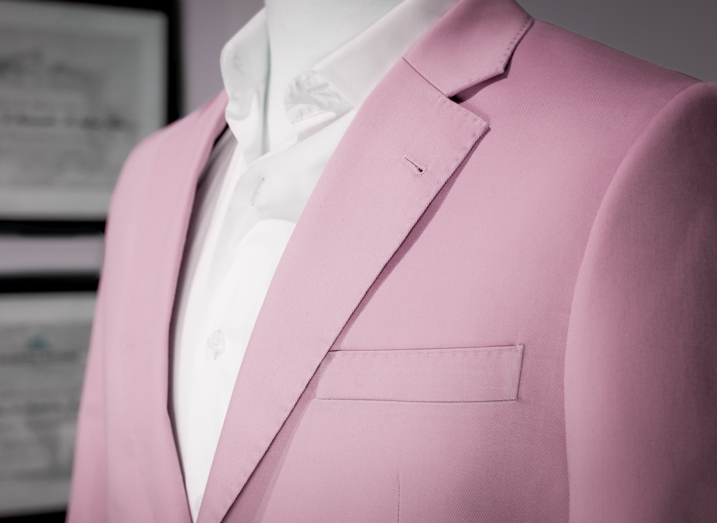 Pink Bespoke Suit