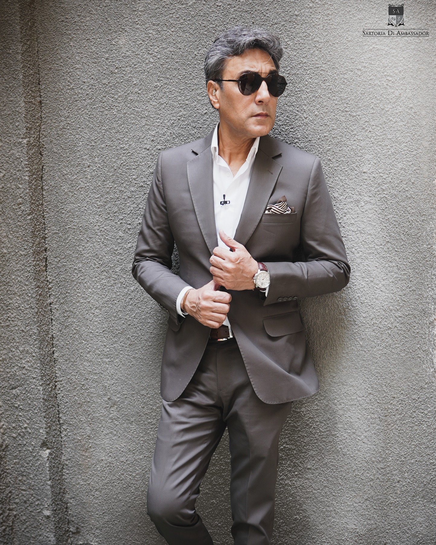 Grey Bespoke Suit 02